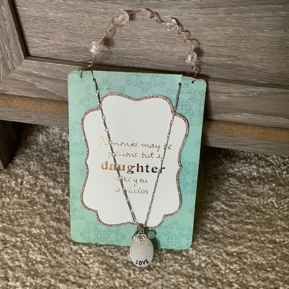 Sandra Magsamen Necklace. Diamonds / Daughter.